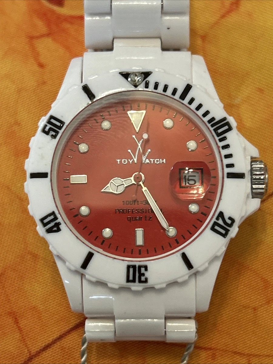ToyWatch Red Dial White Band Women’s Quartz Watch Toy Watch Jelly Pink Ladies Watch JY04PS - Jacob Time Inc main image 3