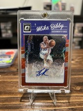 2023-24 Donruss Optic Mike Bibby Retro Series Signatures Choice Auto #RSS-BIB