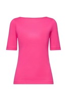 994EE1K314 Damen T-Shirt, GrößE M, Schwarz, Baumwolle, Kurzarm, Basic Shirt