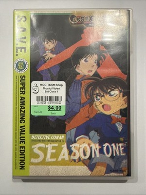 Case Closed - Season One (DVD, 2013, 4-Disc Set, S.A.V.E.)