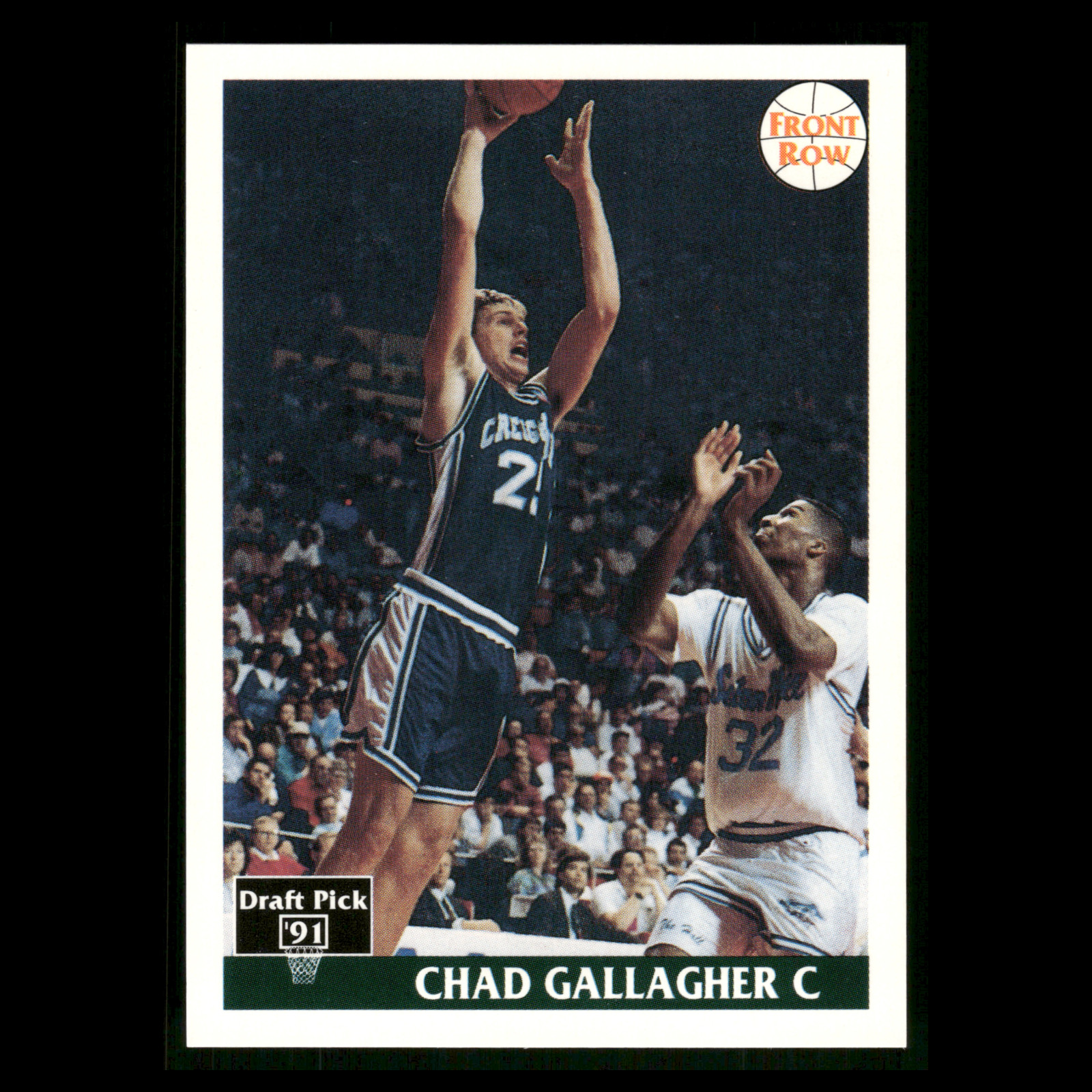 Chad Gallagher #20 1991-92 Front Row Creighton Bluejays Basketball Card NBA
