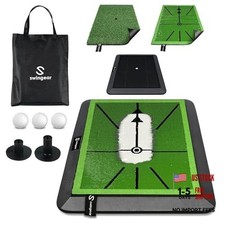 Golf Hitting Mat  Divot Board - Premium Practice mat - Swing Training aid