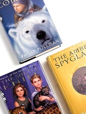 Philip Pullman / Complete HIS DARK MATERIALS Series The Golden Signed 1st 2000