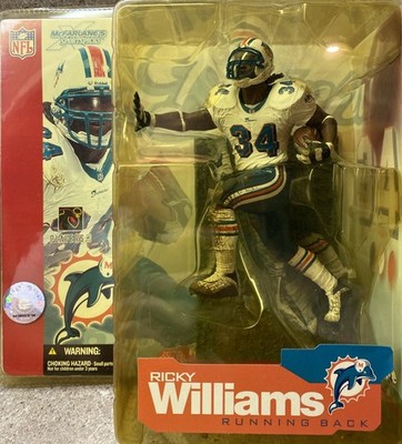 Mcfarlane Ricky Williams 2002 Miami Dolphins NFL Sports Series 4 Figure