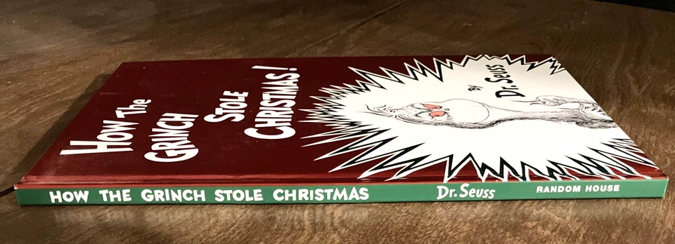 Dr. Seuss, How the Grinch Stole Christmas!, Hardcover, LIKE NEW (68) Foto 2 de 4