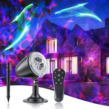 Halloween Laser Projector Lights,Outdoor Christmas,LED Projector Light Ocean ...