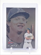 NICK KURTZ 2025 BOWMAN'S BEST ROOKIE PIXEL PORTRAITS ATHLETICS RC Q4856