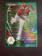 2021 Panini Prizm Draft Picks - Kevin Kopps #PDP99 Green Pulsar Prizm (RC)