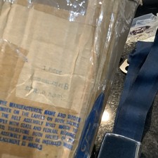 Nos 1969 Mustang Deluxe Blue Seat Belts C9zz-65611a72-b