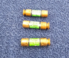  QTY 3 Cooper Bussmann FRN-R-20 Fusetron Dual Element Time Delay Class RK5 Fuse