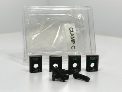 Kaiser THINBIT Clamp C | New Carbide Insert Tool Holder Clamps | 4pcs
