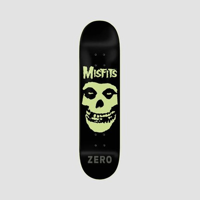ZERO MISFITS - FIEND SKULL - GITD DIP 8.5'' deck GLOW