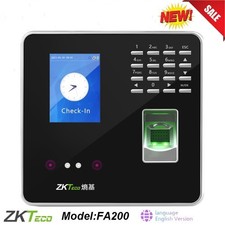 ZKTeco FA200 TCP/IP Time Attendance Access Control Face Fingerprint Reader