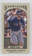 2011 Topps Gypsy Queen Mini Red Gypsy Queen Back Michael Young #151 0c6