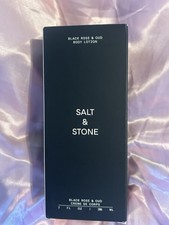 Salt Stone Black Rose Oud Body Lotion Moisturizer, 7 fl oz / 206 mL