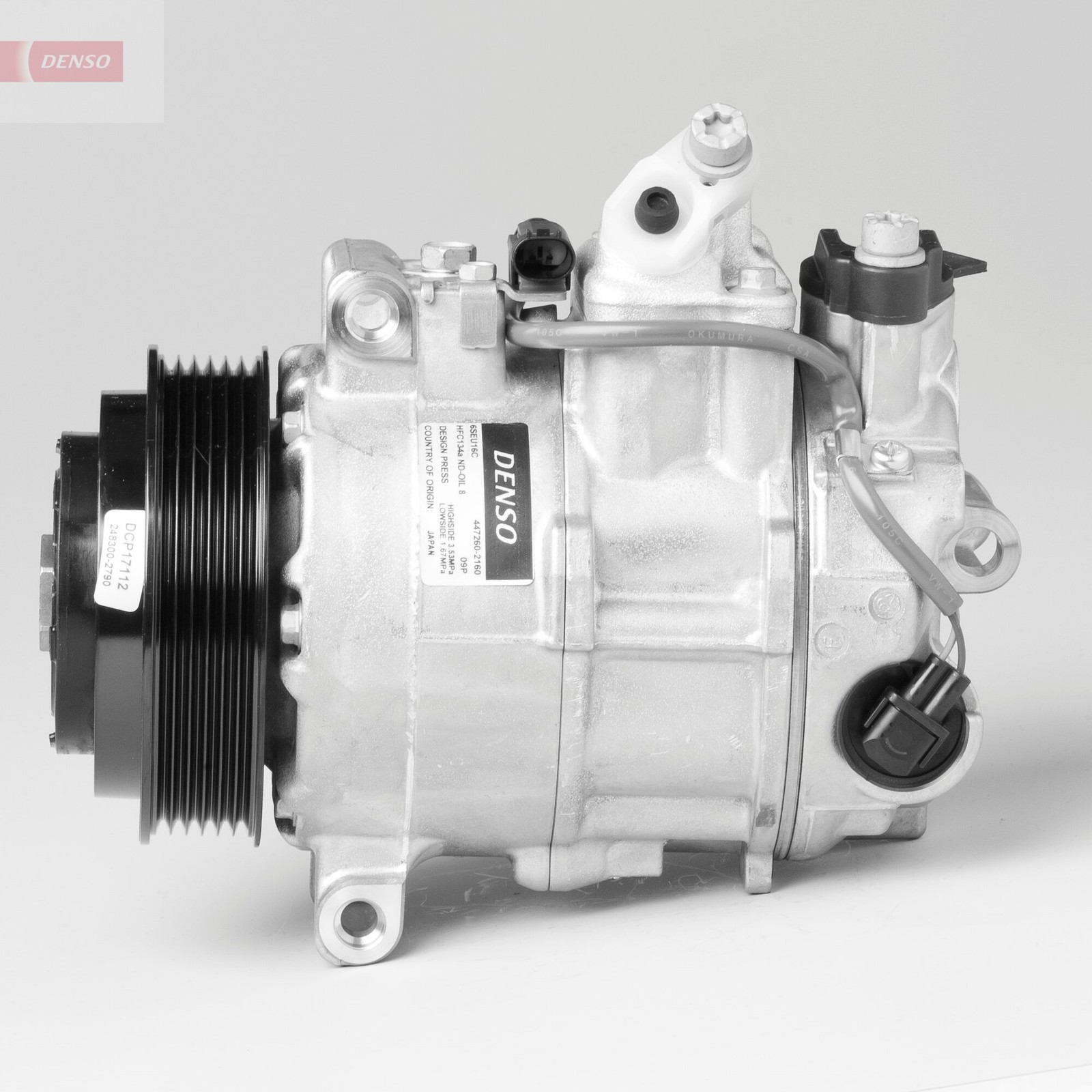 Denso Dcp17112 Air Conditioning Compressor - Image 8