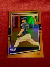2020 Donruss - Orange Foil #71 - Jacob deGrom ⚾️ New York Mets