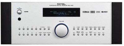 ROTEL RSX-1057, 7.1 Surround Receiver-Bundled w/Remote -75Wx5-Silver-PreOwn-Exc