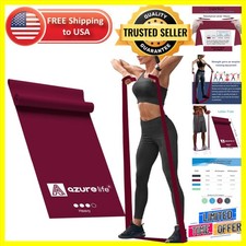 Compact 5 FT Heavy-Duty Resistance Band   Ideal for Strength  Mobility Training
