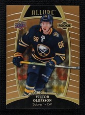 2019-20 Upper Deck Allure Rookies Golden Treasures 1/1 Victor Olofsson #88 0uk