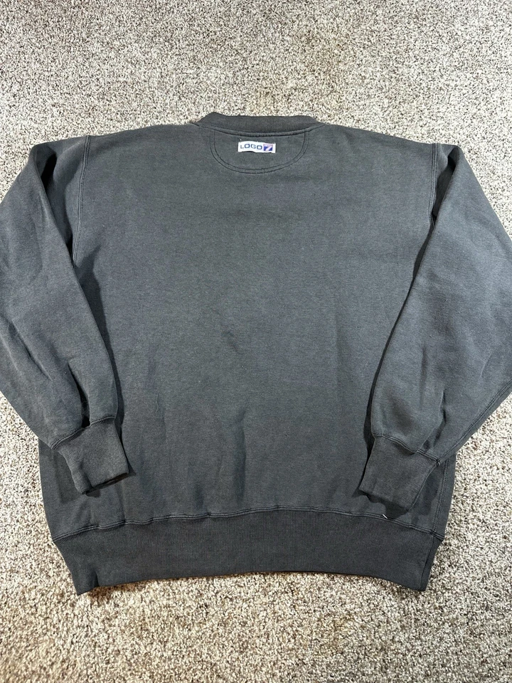 Sudadera Chicago Bulls Vintage Logo 7 Bordada Cuello Redondo Adulto Grande Foto 3 de 4