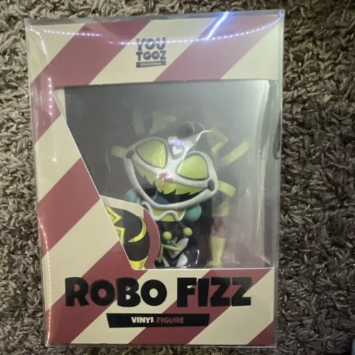 Youtooz Robo Fizz Vinyl Figure Helluva Boss Animation Collectible Multicolor