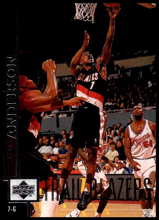1997 Kenny Anderson Upper Deck BASKETBALL #101 Portland Trail Blazers