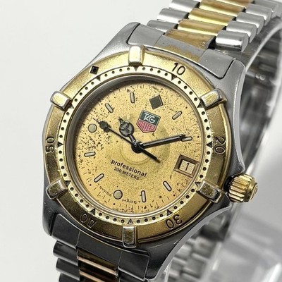 TAG Heuer Watch Professional 200m Two-Tone Gold Quartz 964.013-2
