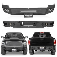 Fit 2009 2010-2012 Dodge Ram 1500 Front Bumper Rear Bumper W/license Plate Light