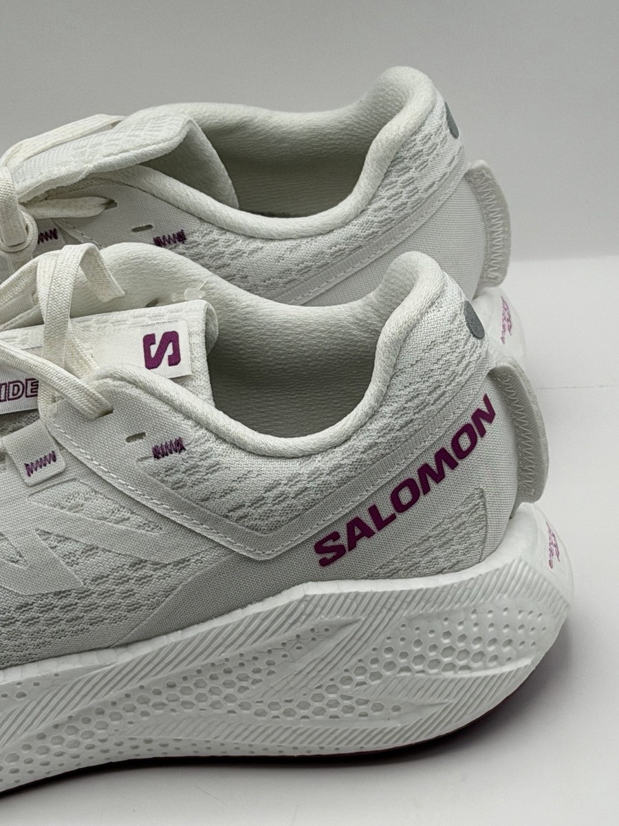 Size 9 - Salomon Aero Glide 3 White Willowherb for sale online | eBay