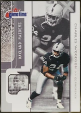 2001 Fleer Game Time Football Charles Woodson #84 NM