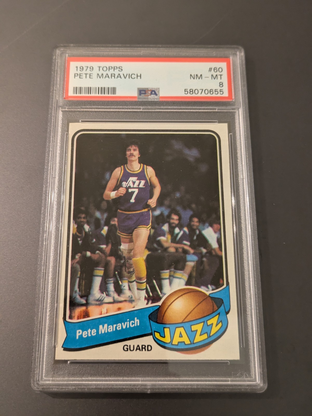 1979 Topps Pete Maravich #60 PSA 8