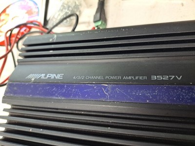 Alpine 3527V amplifier, 