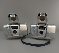 Lot of 2 Kodak Advantix C400 Point  Shoot Film Camera For Parts or Repair FPOR