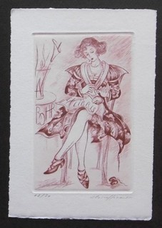 CLAIRE HENAULT Exlibris