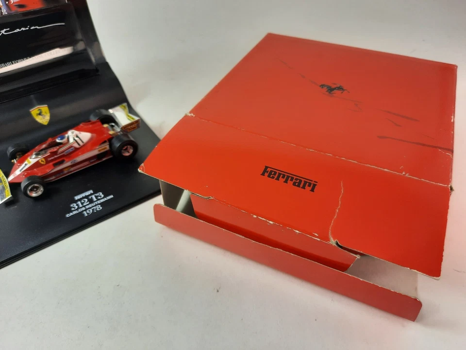 Quartzo Vitesse La Storia Ferrari 312 T3 Carlos Reutemann 1978 1/43 LSF14 - Immagine 3 di 3