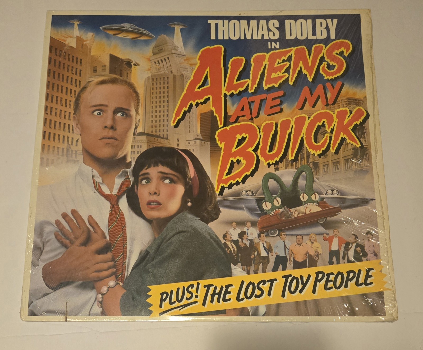 Thomas Dolby In Aliens Ate My Buick LP Original 1988 Pressing