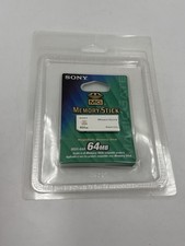 Sony MemoryStick 64MB White MagicGate MS Memory Card MSG64A New Old Stock