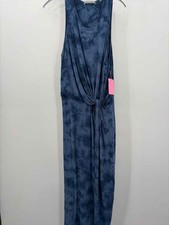 Pre-Owned TART Blue Size Large Maxi Sleeveless Dress