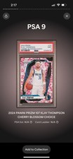 2024 Prizm Choice Klay Thompson Cherry Blossom
