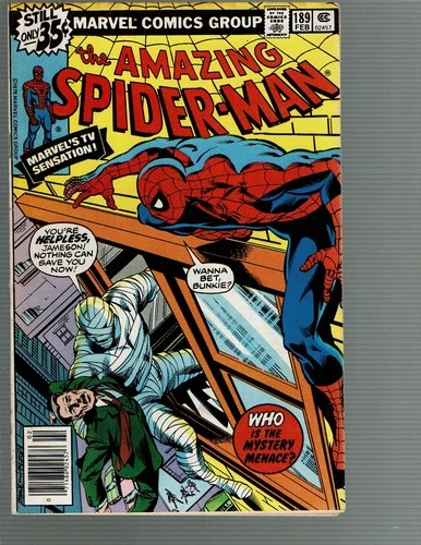 Amazing Spider-Man 189 The Man-Wolf Byrne art F/F-