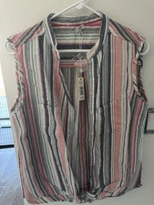 Max Studio Women’s Sleeveless Top NWT Large