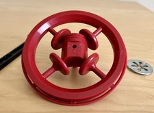 Vw Mk2 Mk3 Jetta Gli Gti Golf Mhw 16v Grille Emblem Red New