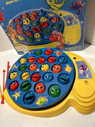 Let's Go Fishin' Game by Pressman - The Original Fast-Action Fishing Game - Picture 2 of 9