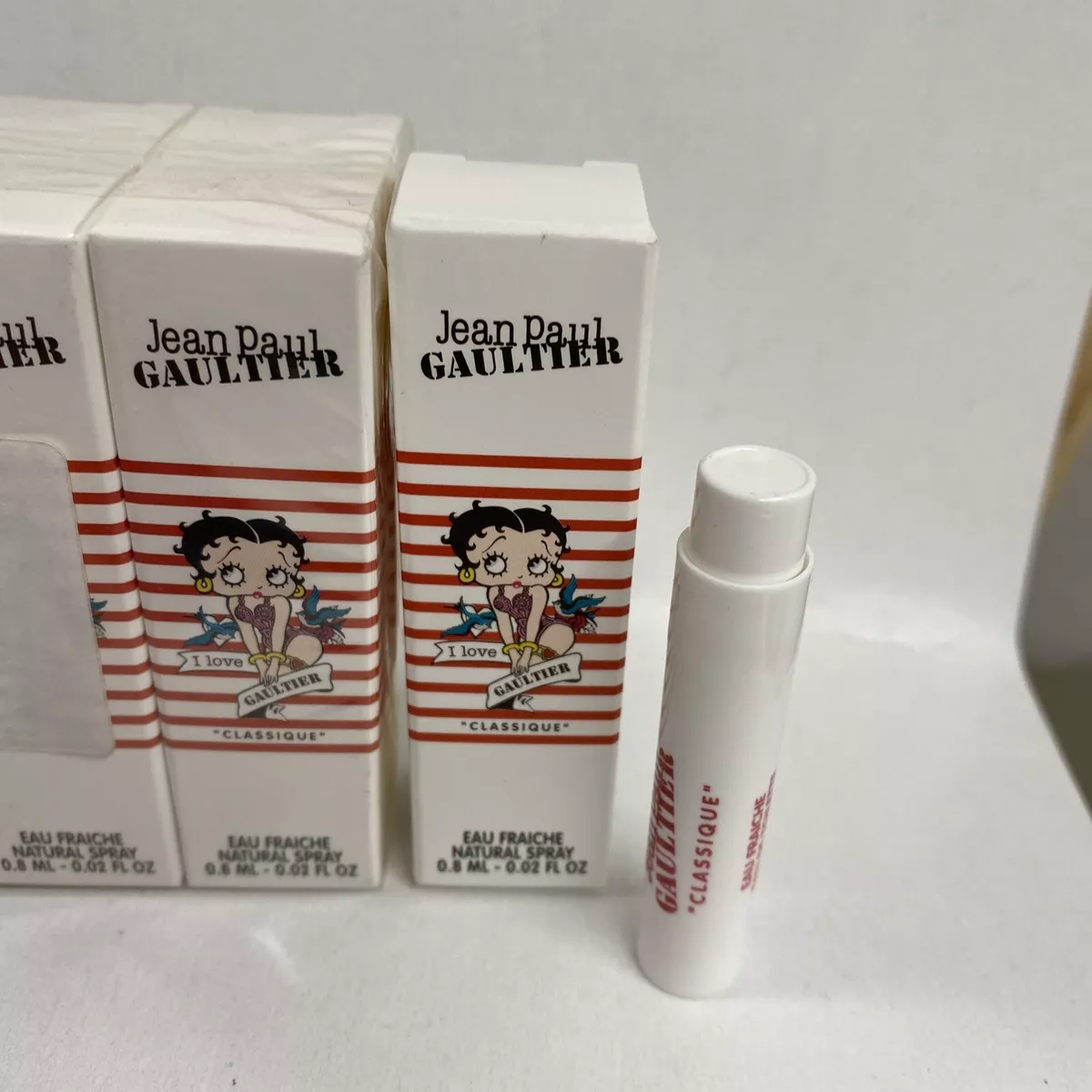 2 Betty Boop by Jean Paul Gaultier Eau Fraiche Spray Vial 0.02 oz