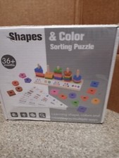 Shapes And Colors Stacking Puzzle