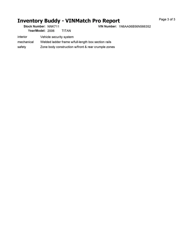 Used Engine Complete Assembly fits: 2006 Nissan Titan 5.6L VIN A 4th digit unlea - Изображение 4 из 4