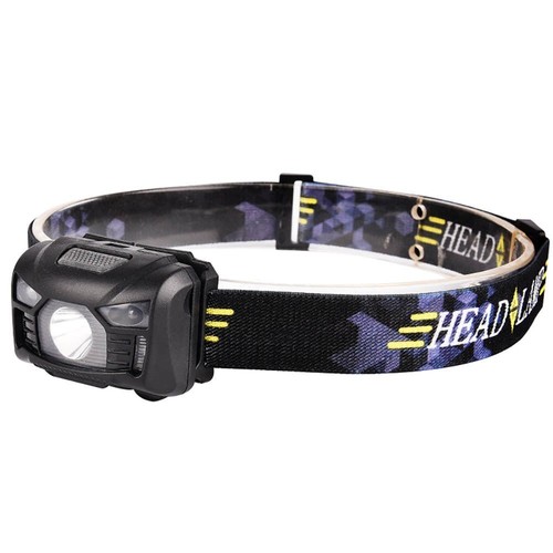 Ultra Bright LED Rechargeable Sensor Head Torch/Lamp/Headlight/ With Red Flash - Picture 11 of 13