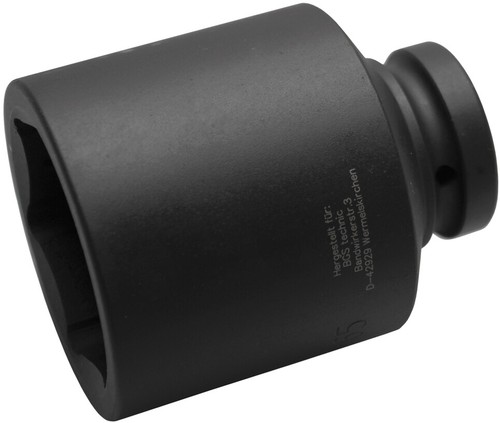 BGS Kraft-Steckschlüssel-Einsatz Sechskant, tief | 25 mm (1") | SW 65 mm – 5500- - Picture 2 of 2