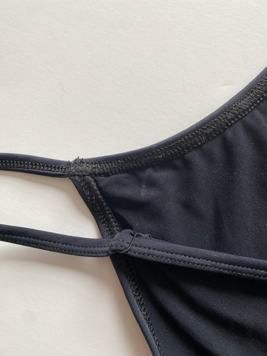Sea Sirens Black One-Piece Swimsuit – Mesh Panel, UK Made, Rare, NWT - Picture 8 of 8